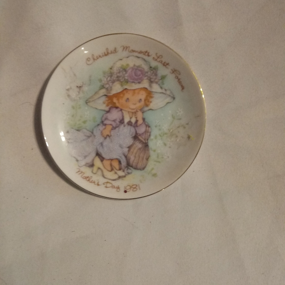 1981 Cherished Moments Mother's Day plate - Picture 1 of 2